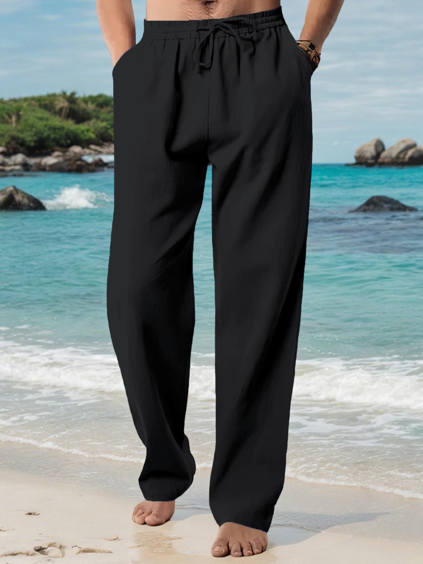 Men's Casual summer Long Pants