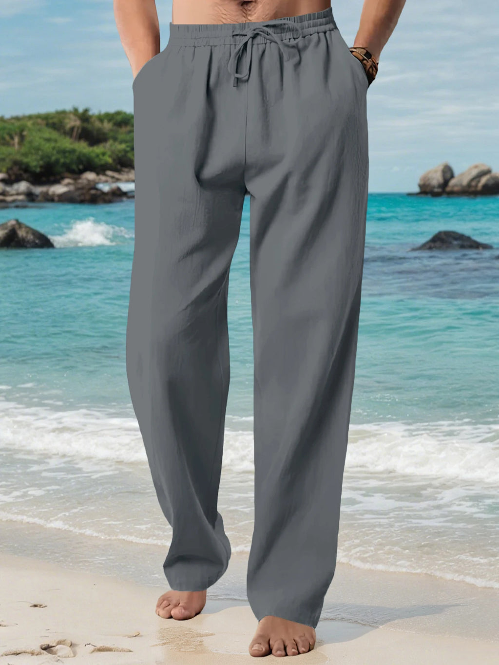 Men's Casual summer Long Pants