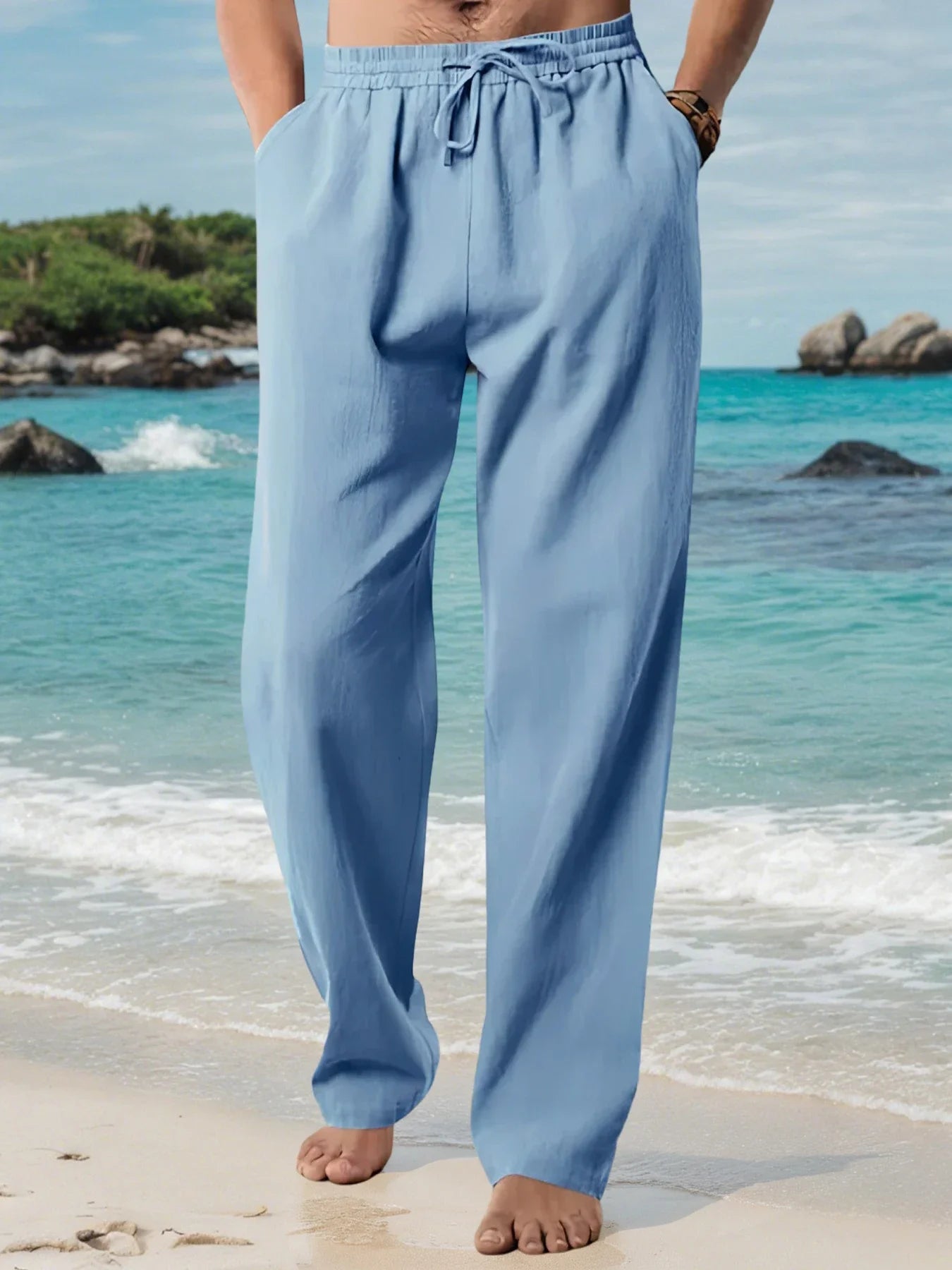 Men's Casual summer Long Pants