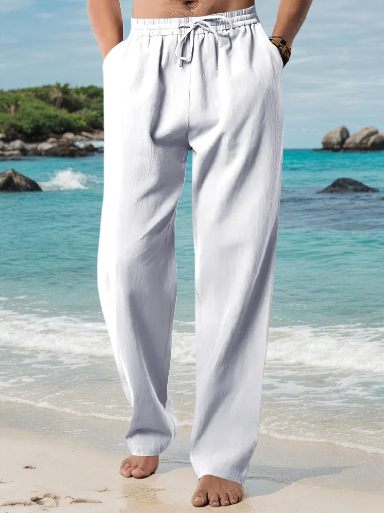 Men's Casual summer Long Pants