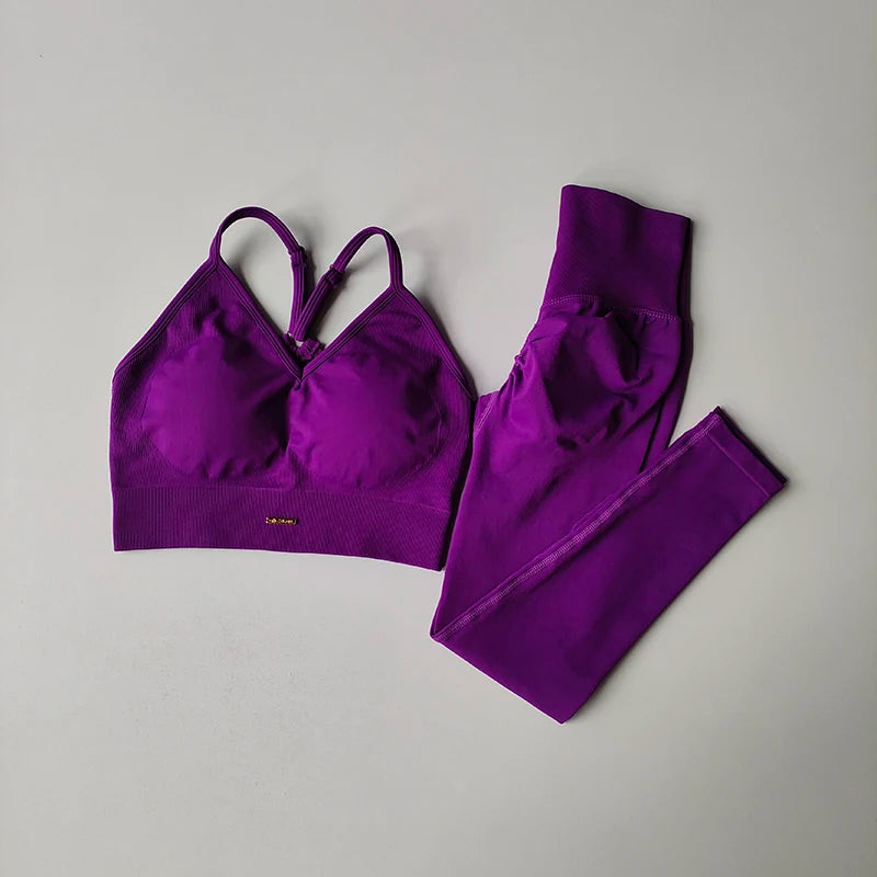 Women's V-neck Bra set