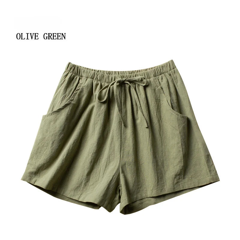 Casual Linen Shorts