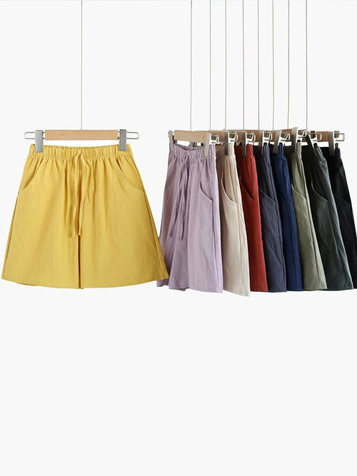 Casual Linen Shorts