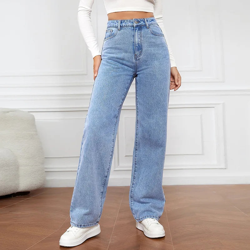 blue retro jeans