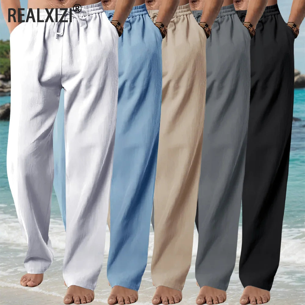 Men's Casual summer Long Pants