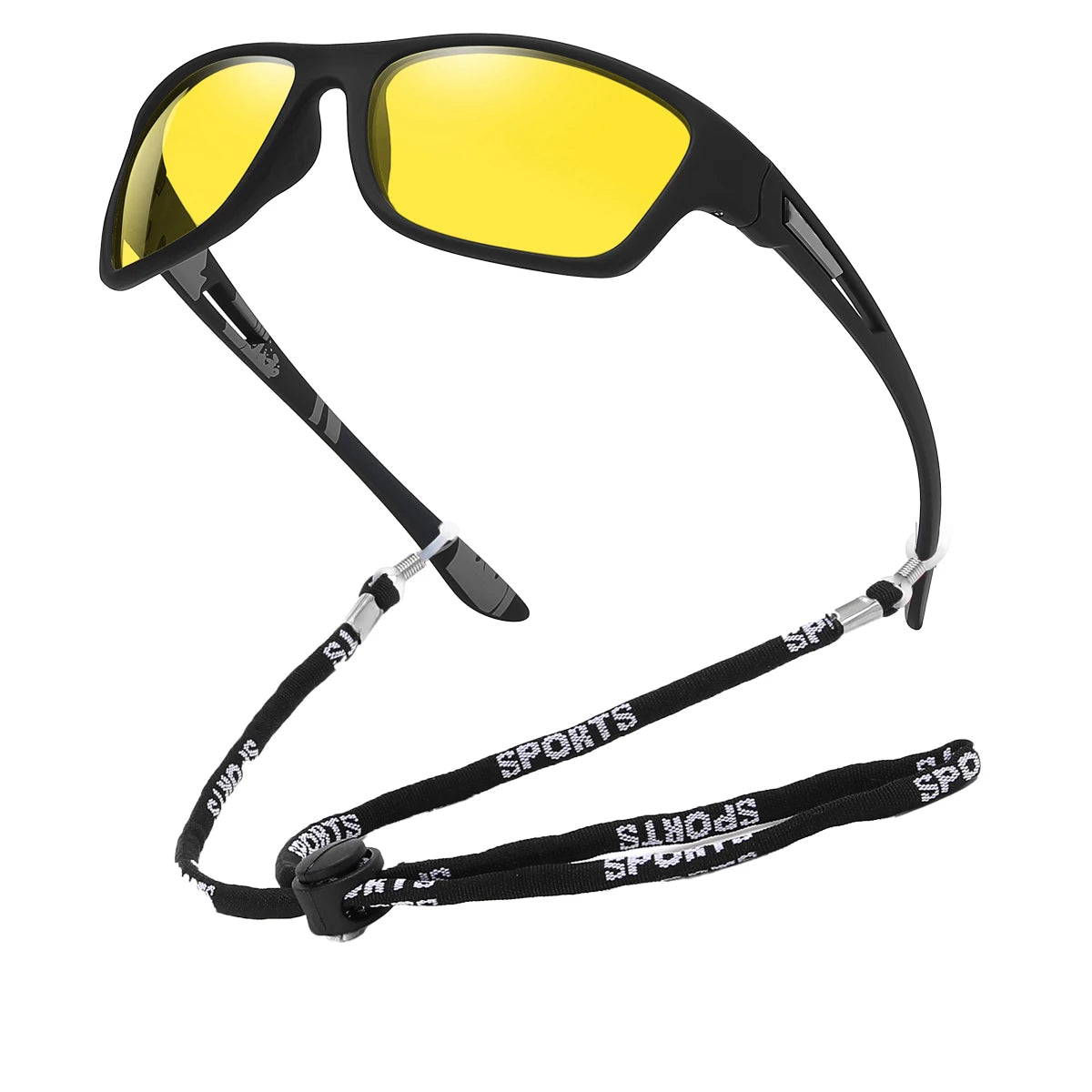 Polarized Sports Sunglasses With Chain
