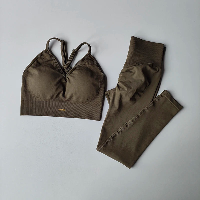 Women's V-neck Bra set