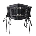 Ladies Retro corset Belts and Buckle Elastic Lace