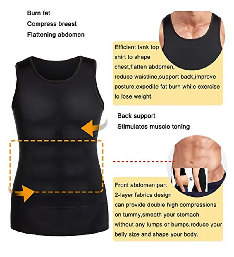 Slimming Men's Vest