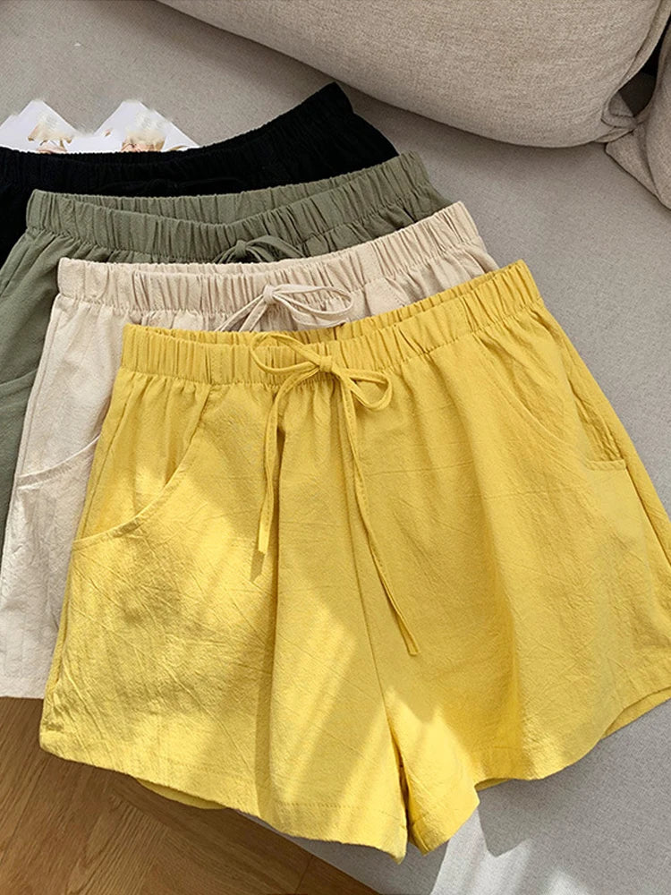 Casual Linen Shorts